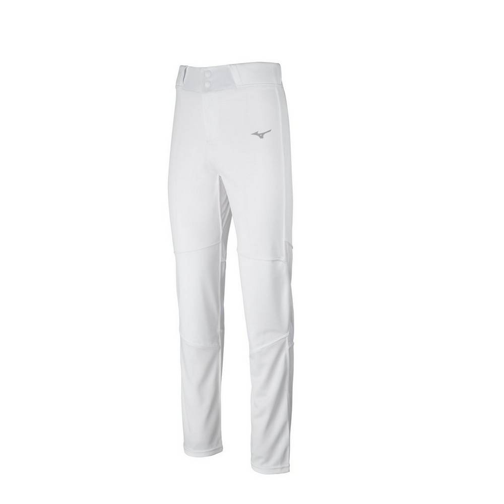 Pantaloni Mizuno Baseball Aero Vent Uomo - Bianche - 71938-ZWXP